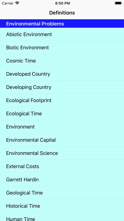 ENSC 1 Basic Concepts
