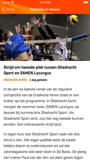 Volleybal.nl - Mijn Volleybal screenshot 4