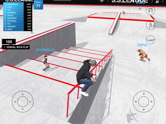 Skate Space iPad app afbeelding 2