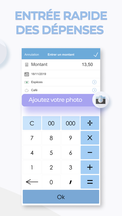 Screenshot #2 pour Dépenses et Revenus