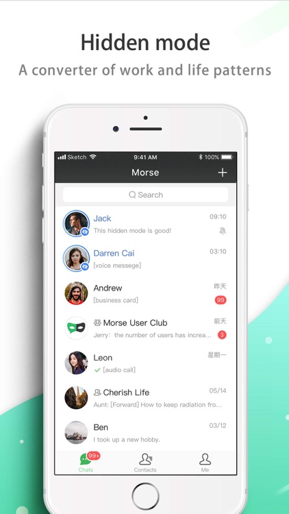 Morse Messenger screenshot-3
