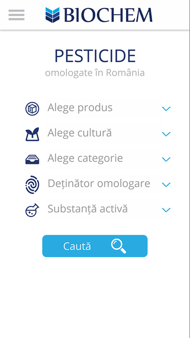 Pesticide+ app screenshot