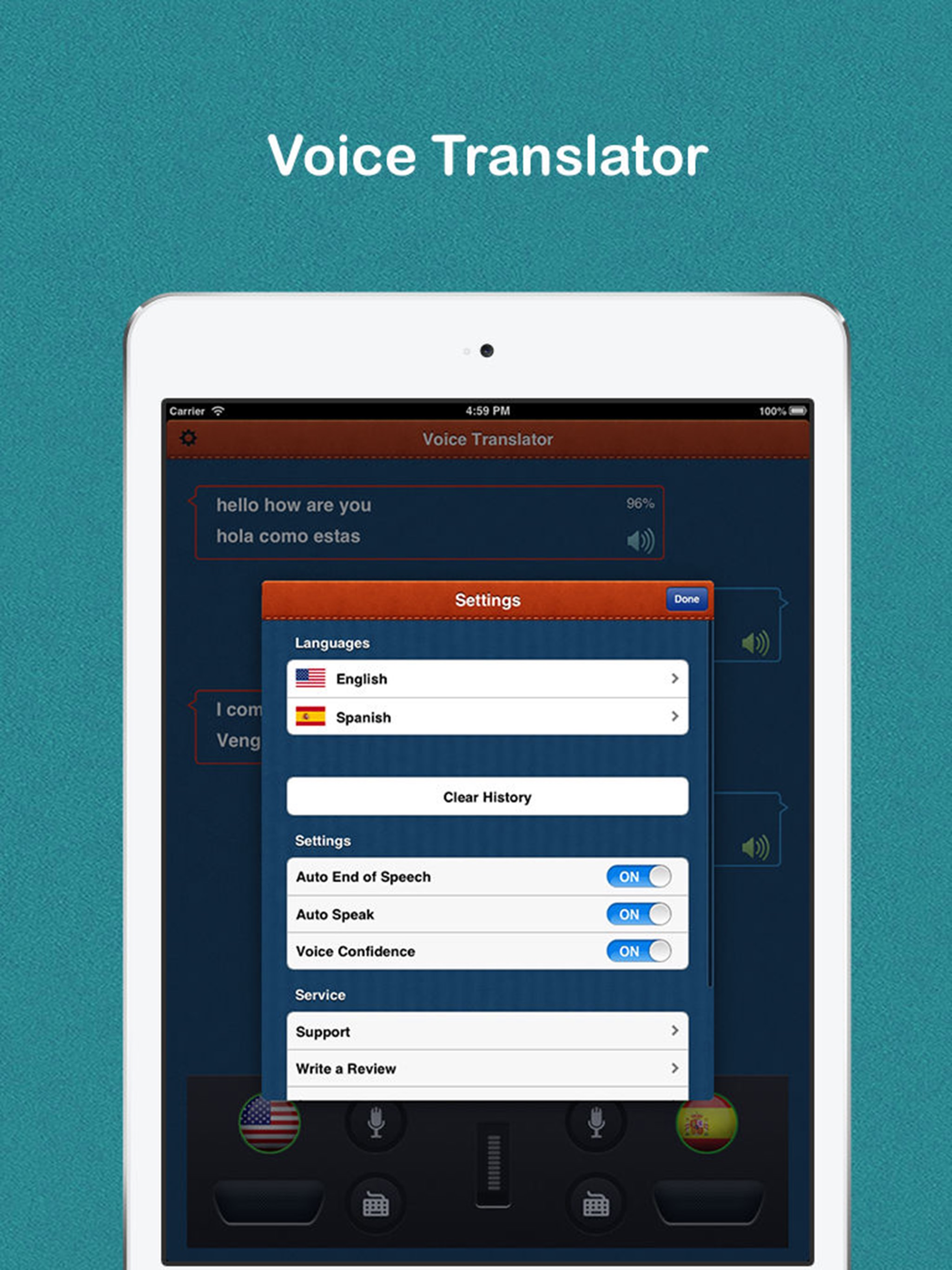 Voice Translator-Speech Trans