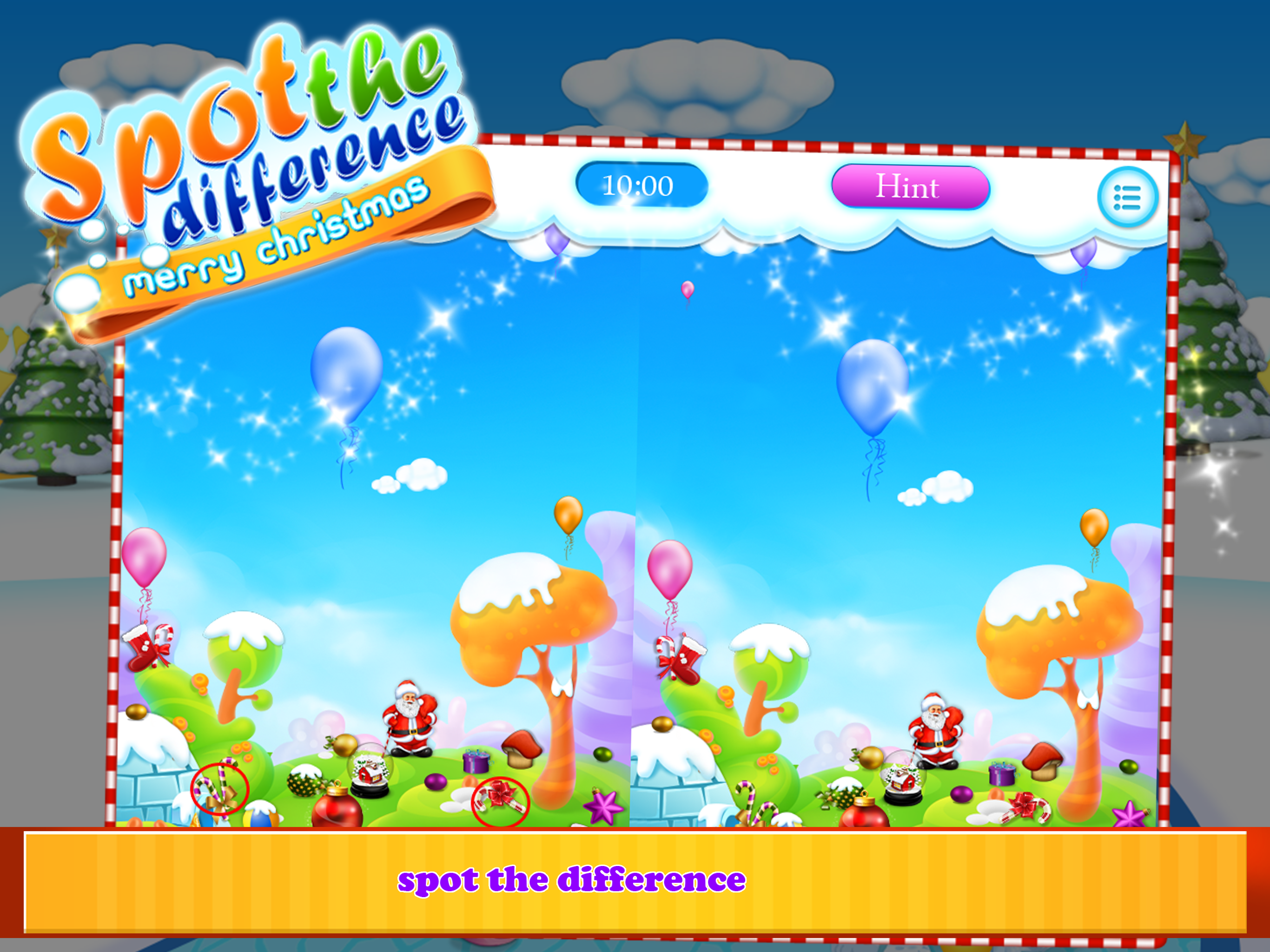Spot The Differences-Game