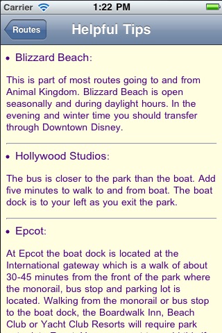 OLP WDW Transportation Wizard screenshot 4