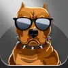 Pit Bull Dogs Emoji Stickers delete, cancel