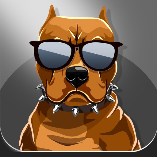 Pit Bull Dogs Emoji Stickers Icon