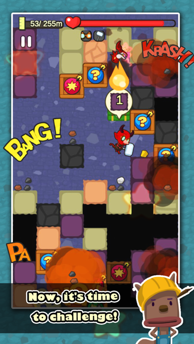 Screenshot #1 pour Dig Hero : Tiny Miner