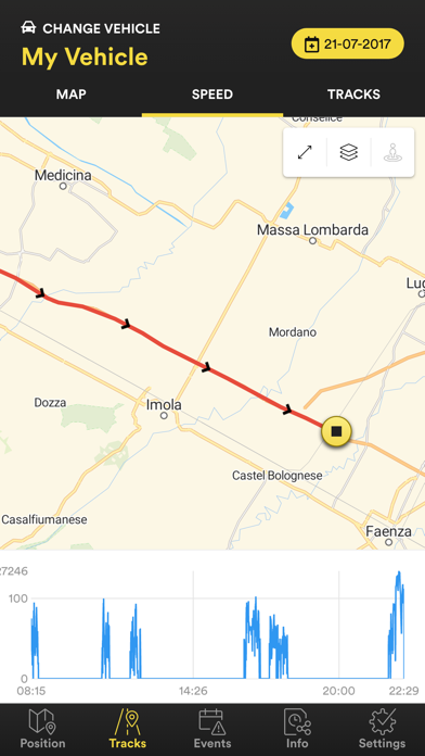 Runic.io GPS Screenshot
