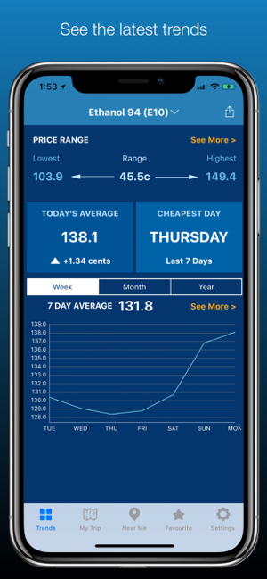 ‎NSW FuelCheck Screenshot