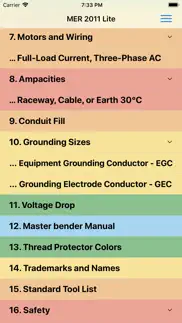 master electrician ref. lite iphone screenshot 1