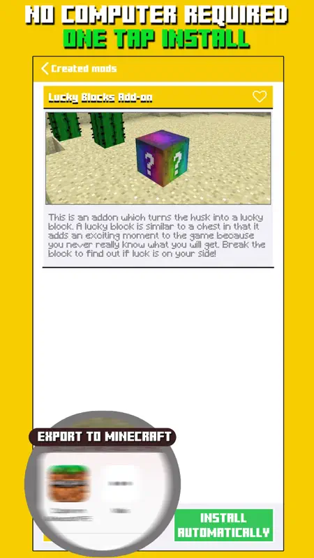 Mods for Minecraft PC & PE screenshot 2 of 4