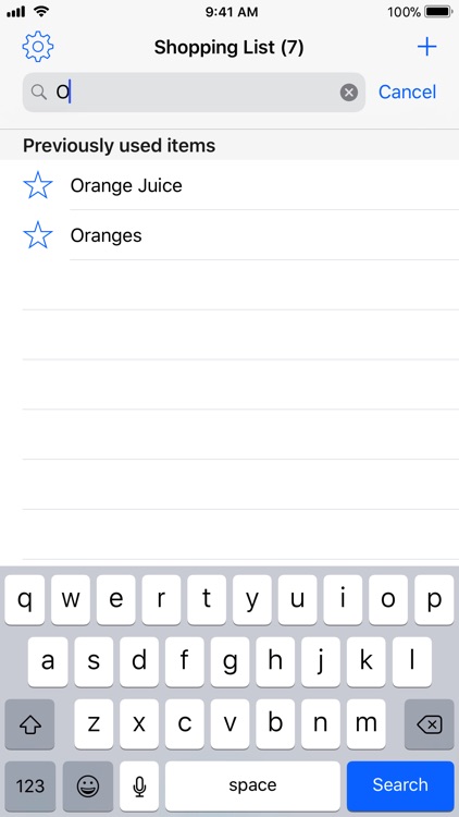 Easy Shopping List Lite