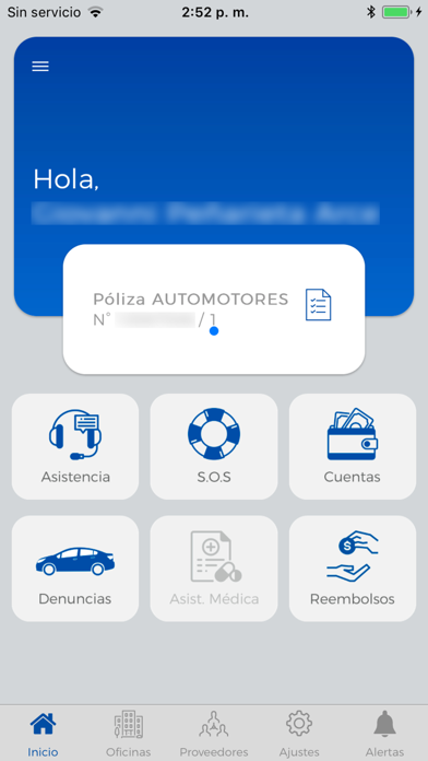 Alianza Asistencia Movil Screenshot