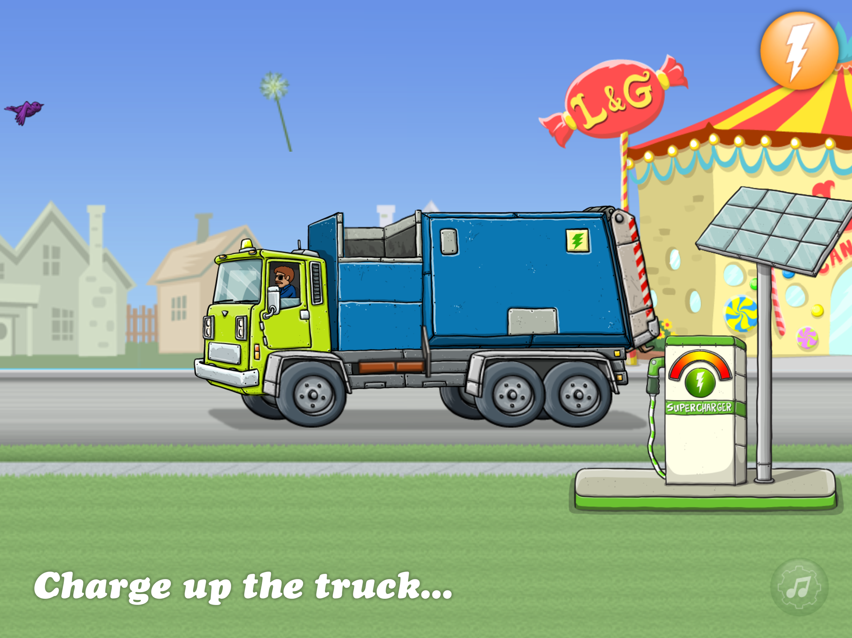 Food Scrap Recycling Truck