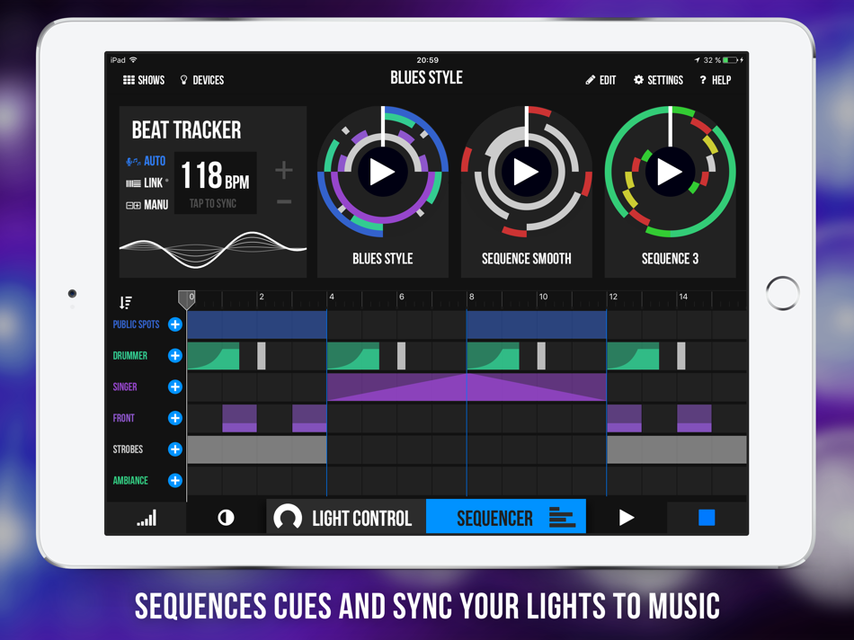 #3. Photon - DMX Light Controller (iOS) Bởi: StudiOS