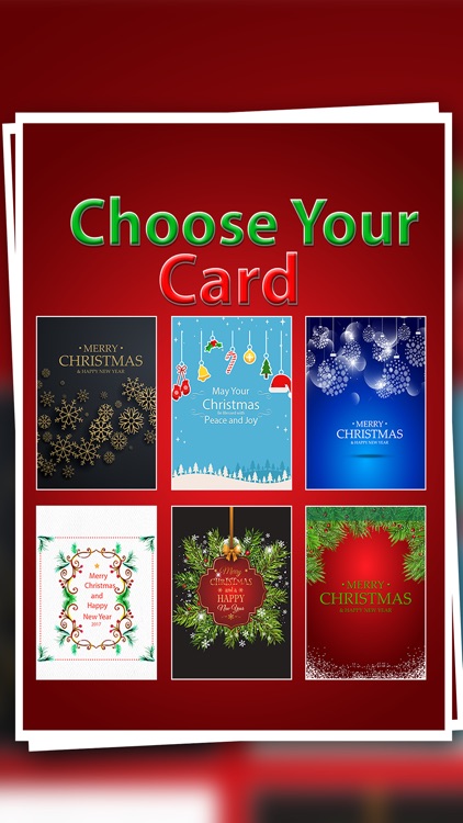 Christmas Holiday Card Maker