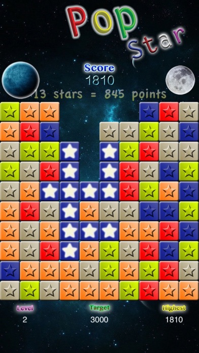 PopStar with Undo screenshot 1