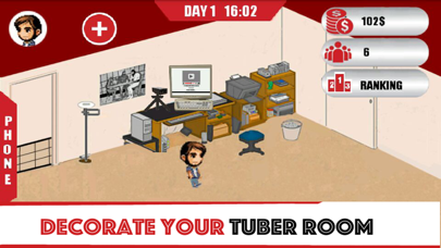 Screenshot 1 of Tubers Life Tycoon App