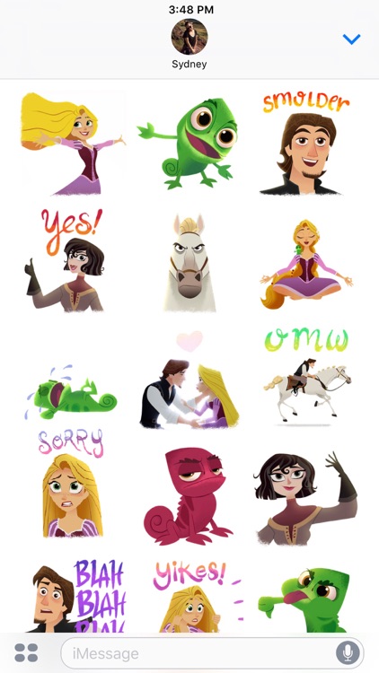 Disney Stickers: Tangled screenshot-3