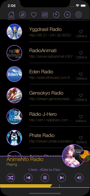 ‎Anime Music Radio Stations Capture d'écran