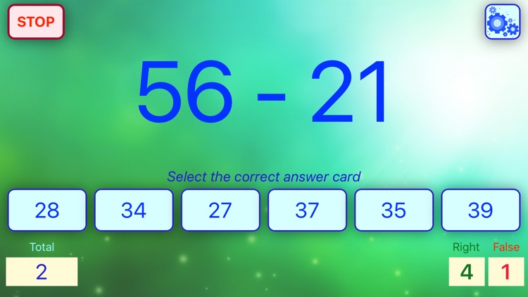 Correct mathematical solution