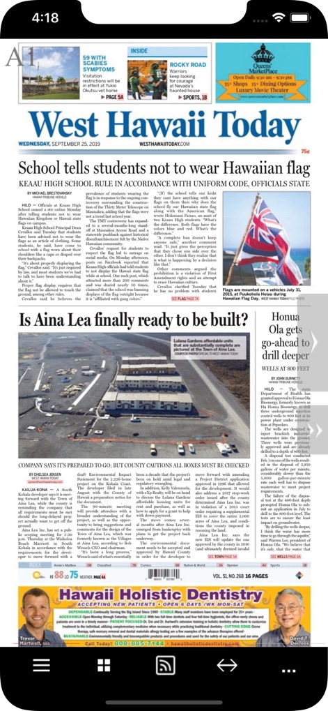 West Hawaii Today - News App | MWM
