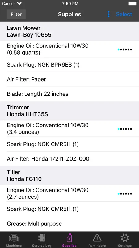 Oilmanac screenshot 7 of 10