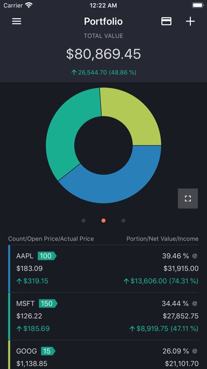 DevExpress Stocks screenshot-4