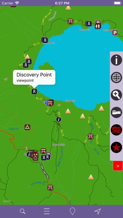 Screenshot #1 pour Crater Lake National Park GPS