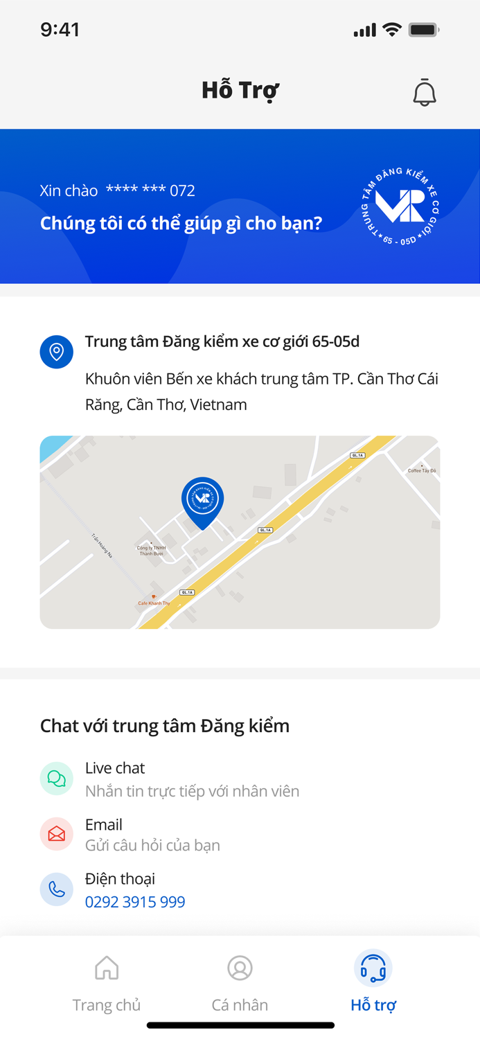 Hệ thống đăng kiểm 65-05D