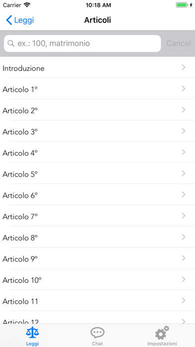 Screenshot #3 pour Leggi Italiane Online