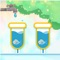 In the app, you can constantly fill all the containers with water to keep the fish alive