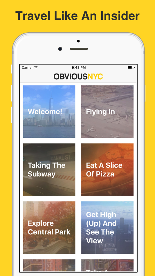 Obvious NYC ~ Travel Guide - 1.8 - (iOS)