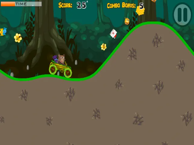 Bear Driver Gaia, game for IOS