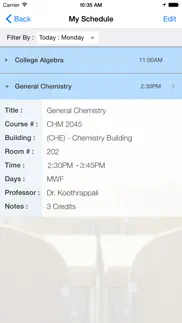 find my class - campus maps iphone screenshot 4