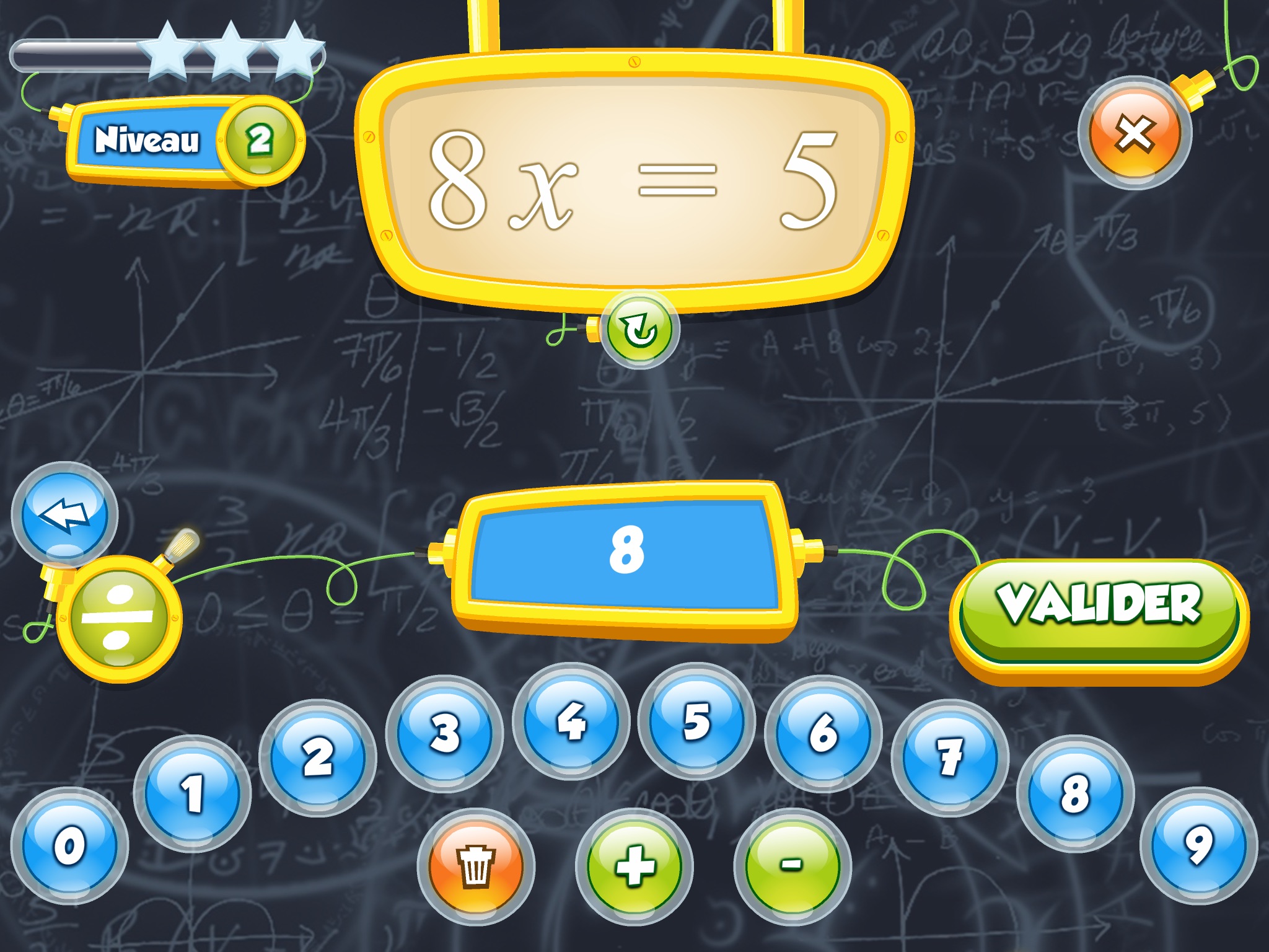 The Equations Game screenshot 2