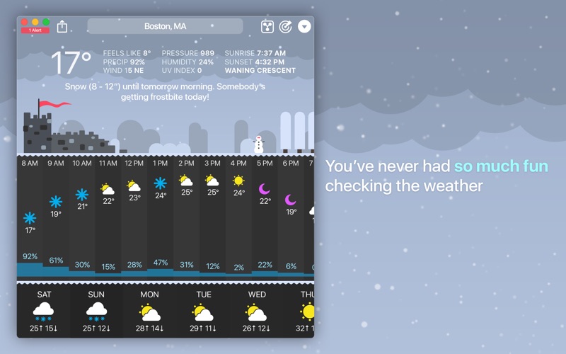 CARROT Weather screenshot1