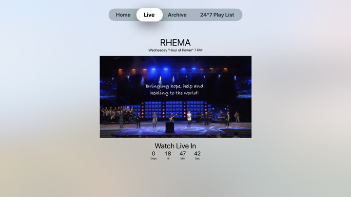 Screenshot #1 pour Rhema Kenneth Hagin Ministries