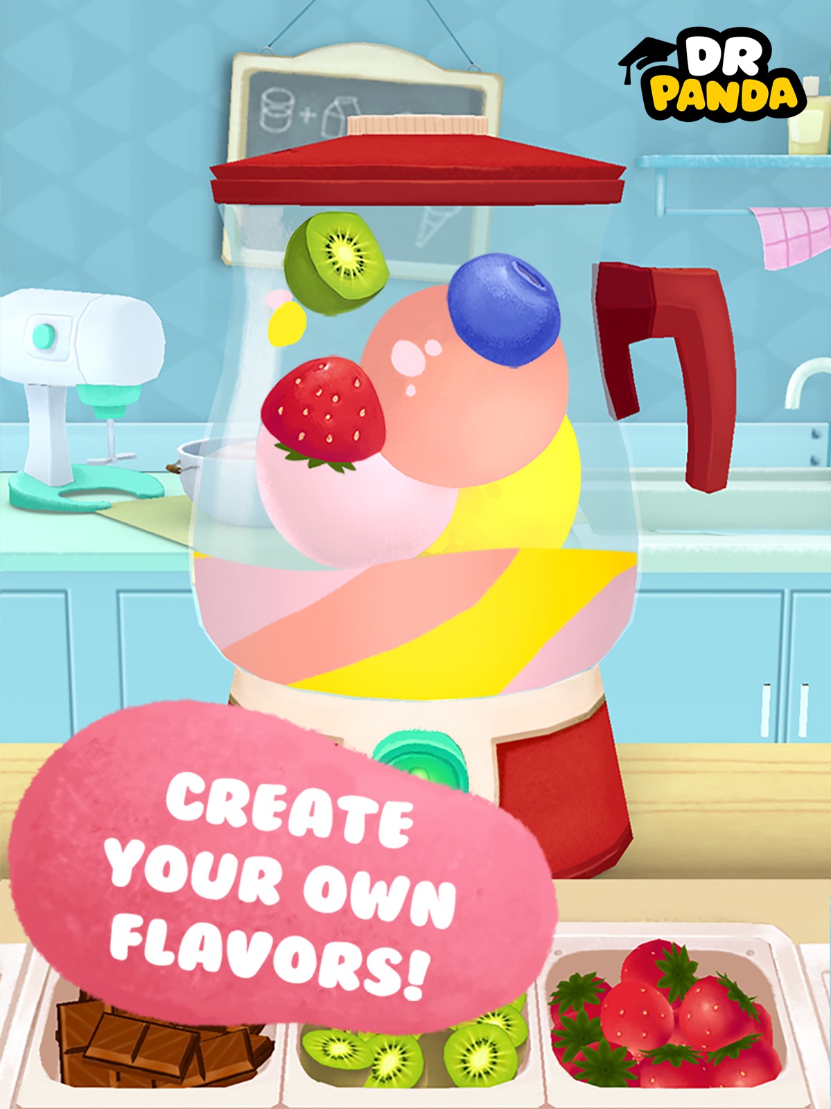 Dr. Panda's Ice Cream Truck ipad screenshot 2