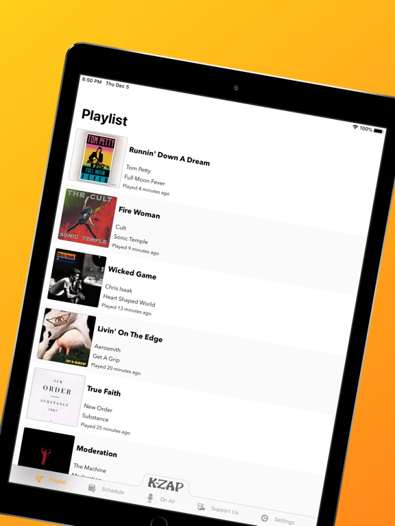 Sacramento's K-ZAP iPad screenshot 5 - Entertainment app