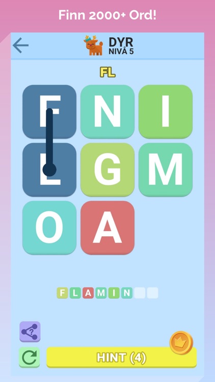 OrdSpill Gjett Finn Puzzle WoW