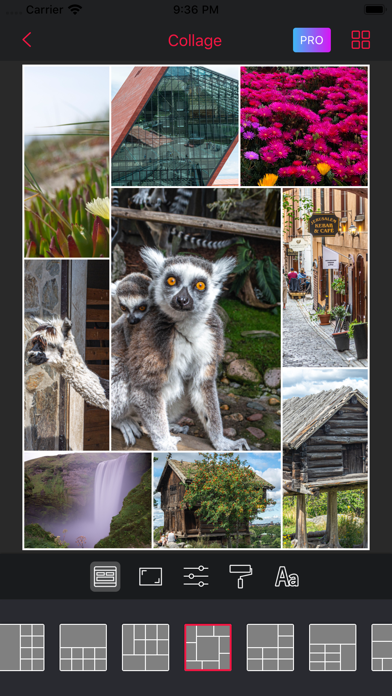 Screenshot #1 pour Collagix - Grid & Collage