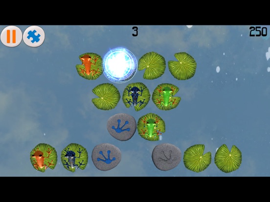 Screenshot #6 pour Jumpy Frogs Lite