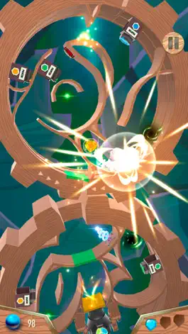 Game screenshot Spin&Pin: Rolling Ball Maze apk