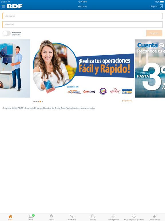 Screenshot #4 pour iBDF Móvil