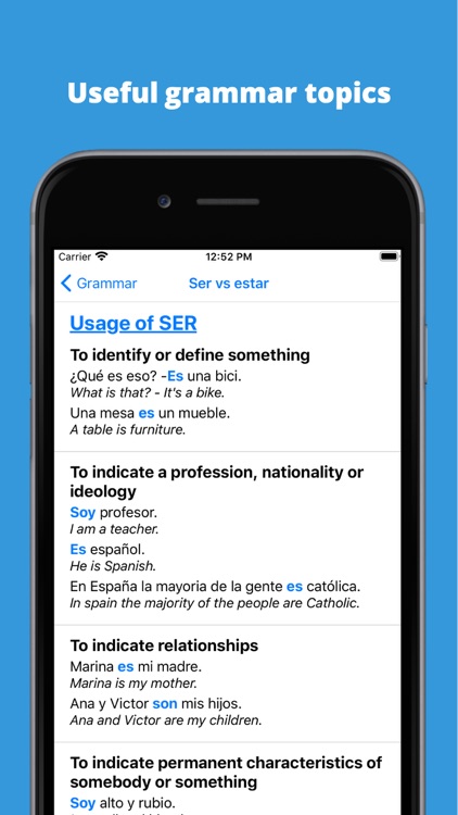 Verbify Spanish Conjugations screenshot-3