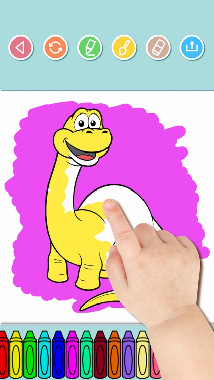 Dino Coloring Pages for Kids screenshot-6
