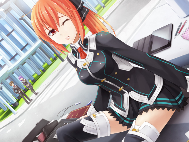 ภาพหน้าจอของ ACE Academy Visual Novel