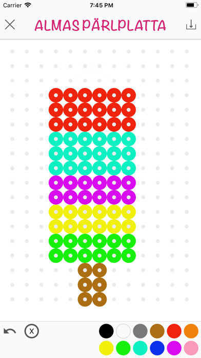 Screenshot #1 pour Almas Pärlplatta